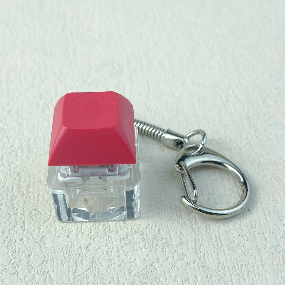 Keyboard Fidget Keychain Decompression Toys Keyjcap Clicker Fidget Toy Stress Relief alternate view