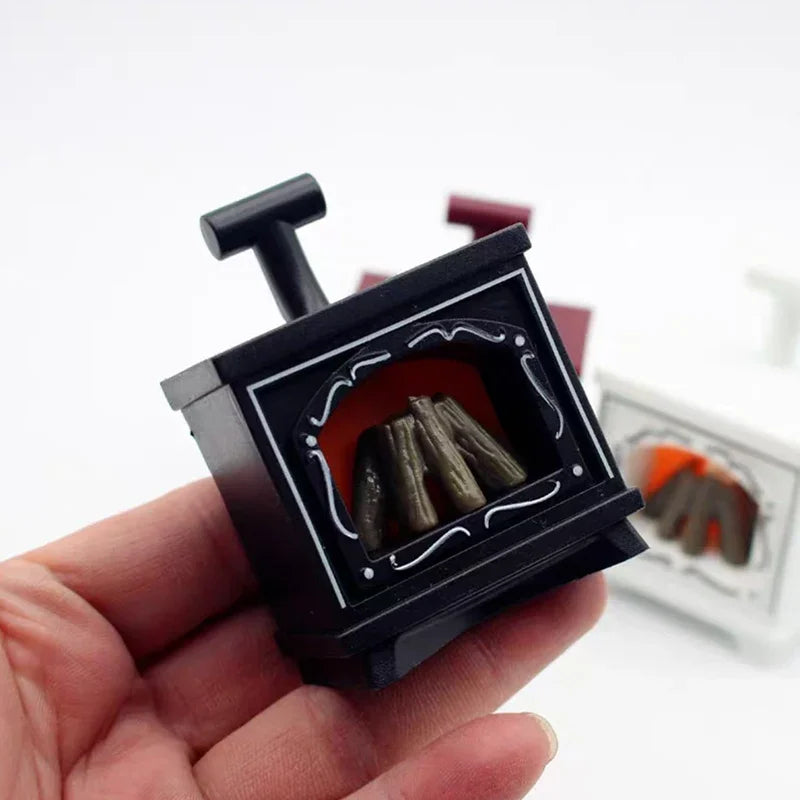 LED Mini Fireplace Night Light | Creative Home Decoration additional angle