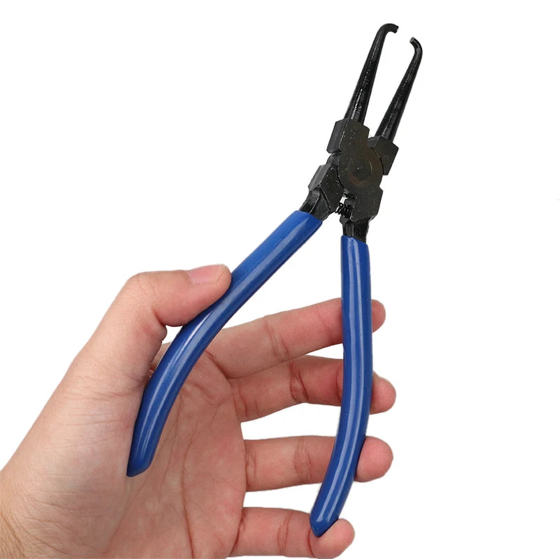 Heavy Duty Joint Clamping Pliers | Fuel Pipe Buckle Removal Tool for Car Maintenance close-up view