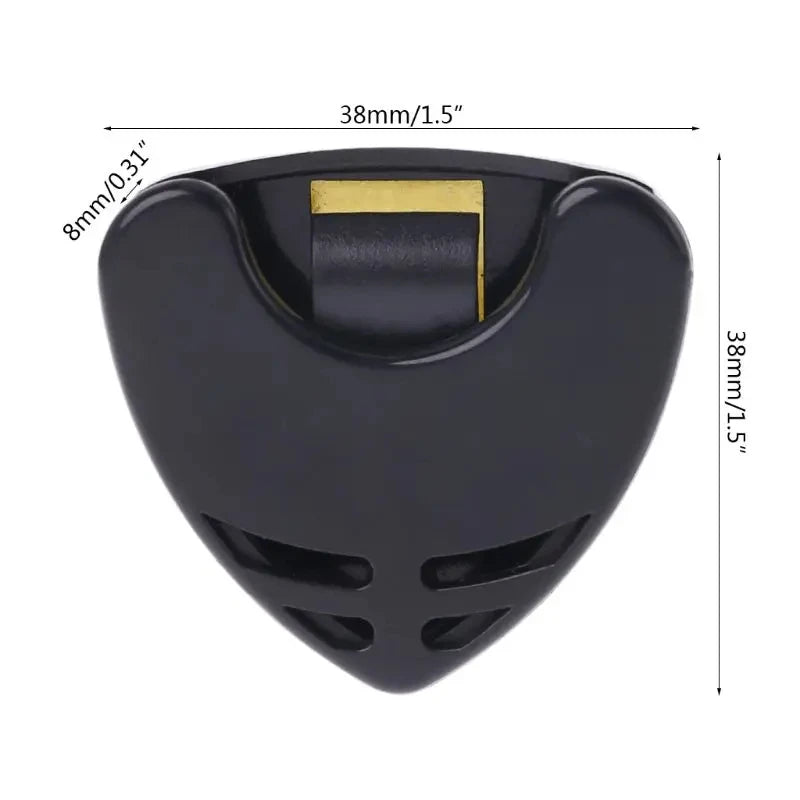 1/5/10Pcs Guitar Pick Holder Plastic Plectrum Case Mediator Quick Storage Self Adhe additional angle