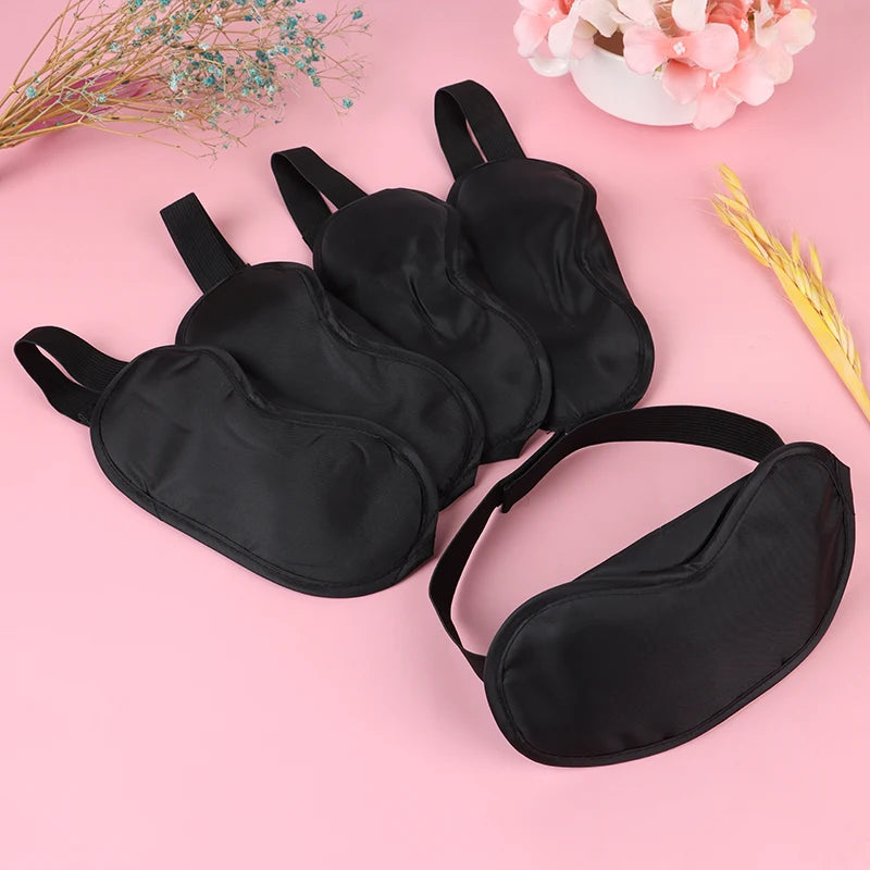 Silk Sleep Eye Mask Set | Light Blocking Padded Blindfold for Travel and Home alternate view