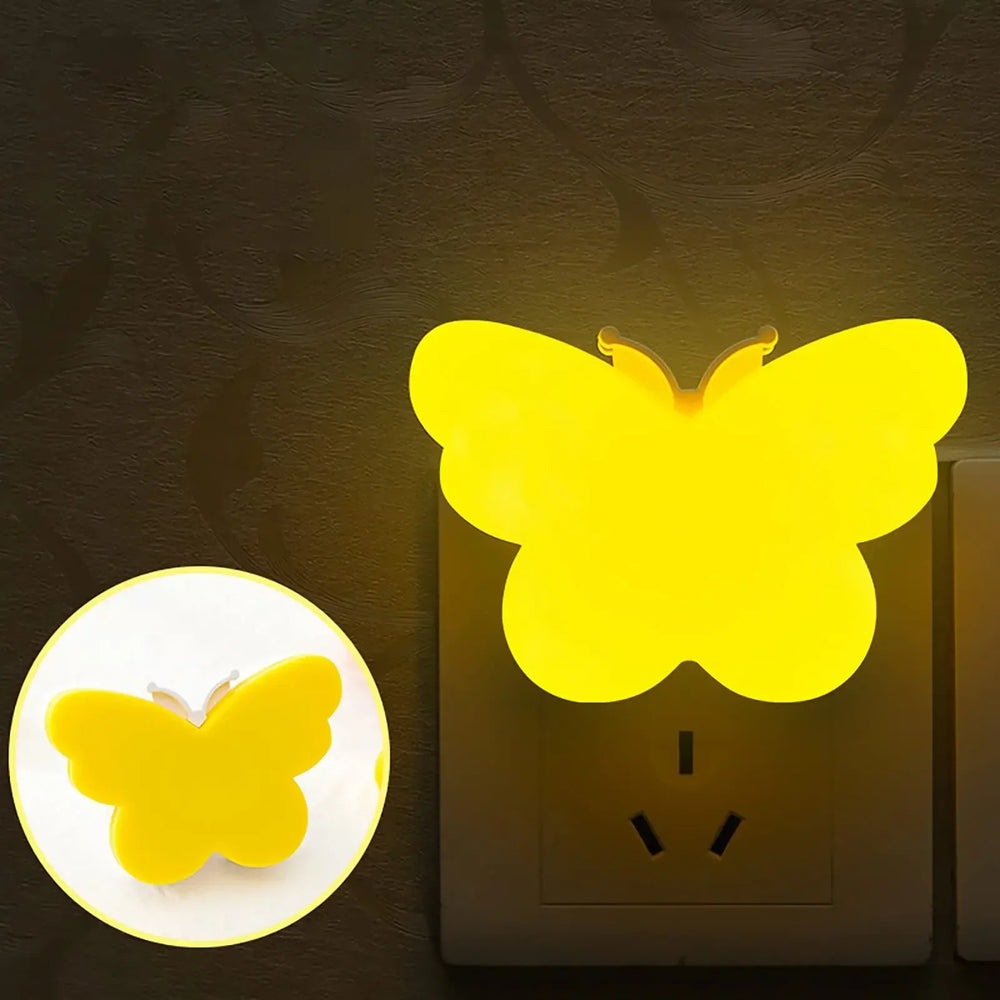 Butterfly LED Night Light | Smart Sensor Plug-in Room Decor