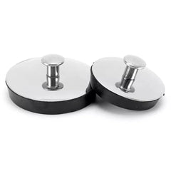 Universal Stainless Steel Sink Plug Drain Stopper | Fits 33-35mm, 43-44mm, 54-55mm Dra close-up view