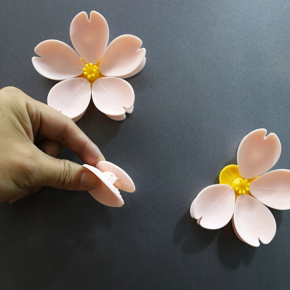 Magnetic Sealing Clip Set | Sakura Flower Kitchen Organizer lifestyle view