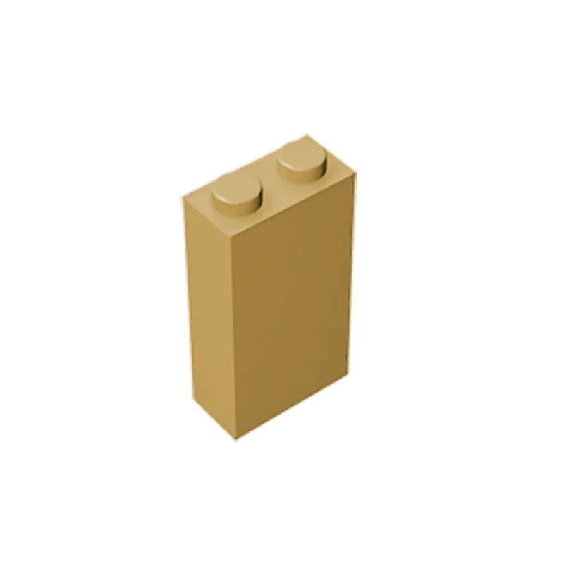 Gobricks GDS-1405 Brick 1 x 2 x 3 | Compatible Building Block for DIY close-up view