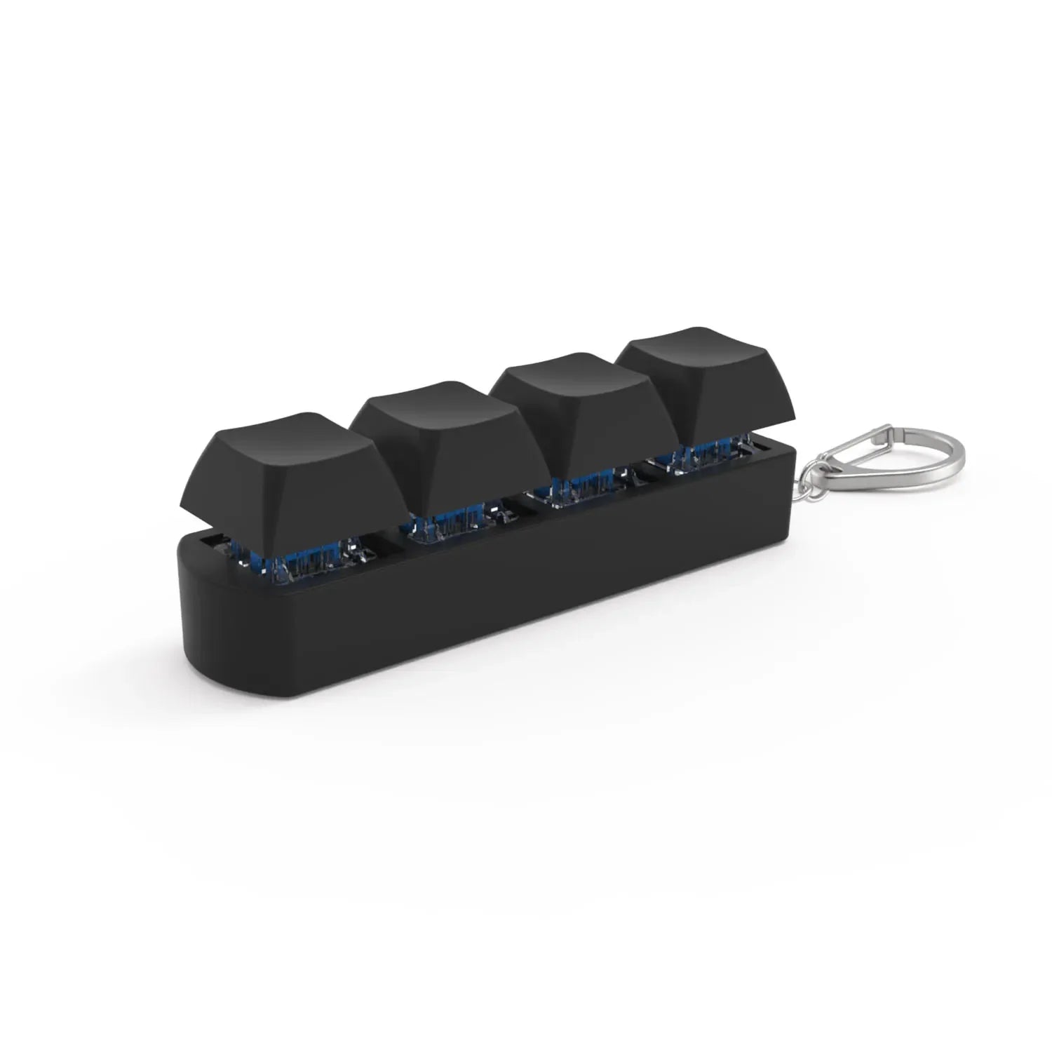 4Keys Finger Button Anti-stress Toys Mechanical Keyboard Keycaps Office Decompression close-up view
