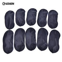 Satin Sleep Mask Set | 10-Pack Soft Eye Covers for Travel and Rest