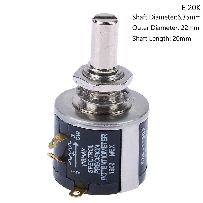 ZLinKJ 534 Series Wire Wound Potentiometer | Precision 2W Multi-Value Resistor alternate view