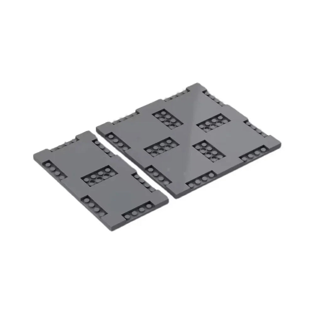 City Road Street Baseplate Building Blocks | Pedestrian Crossing Base Compatible with lifestyle view