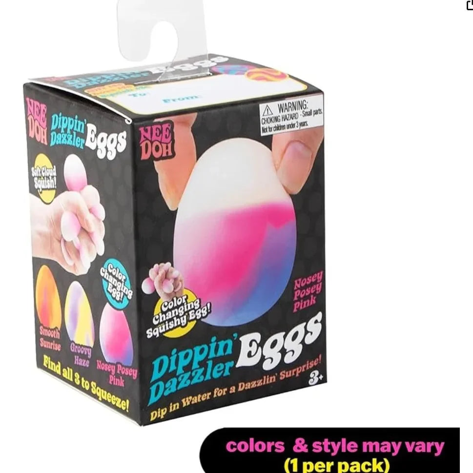 Nee Doh Surprise Box Squishy Toys | Soft Squeeze Fidget Stress Relief Party Favors lifestyle view