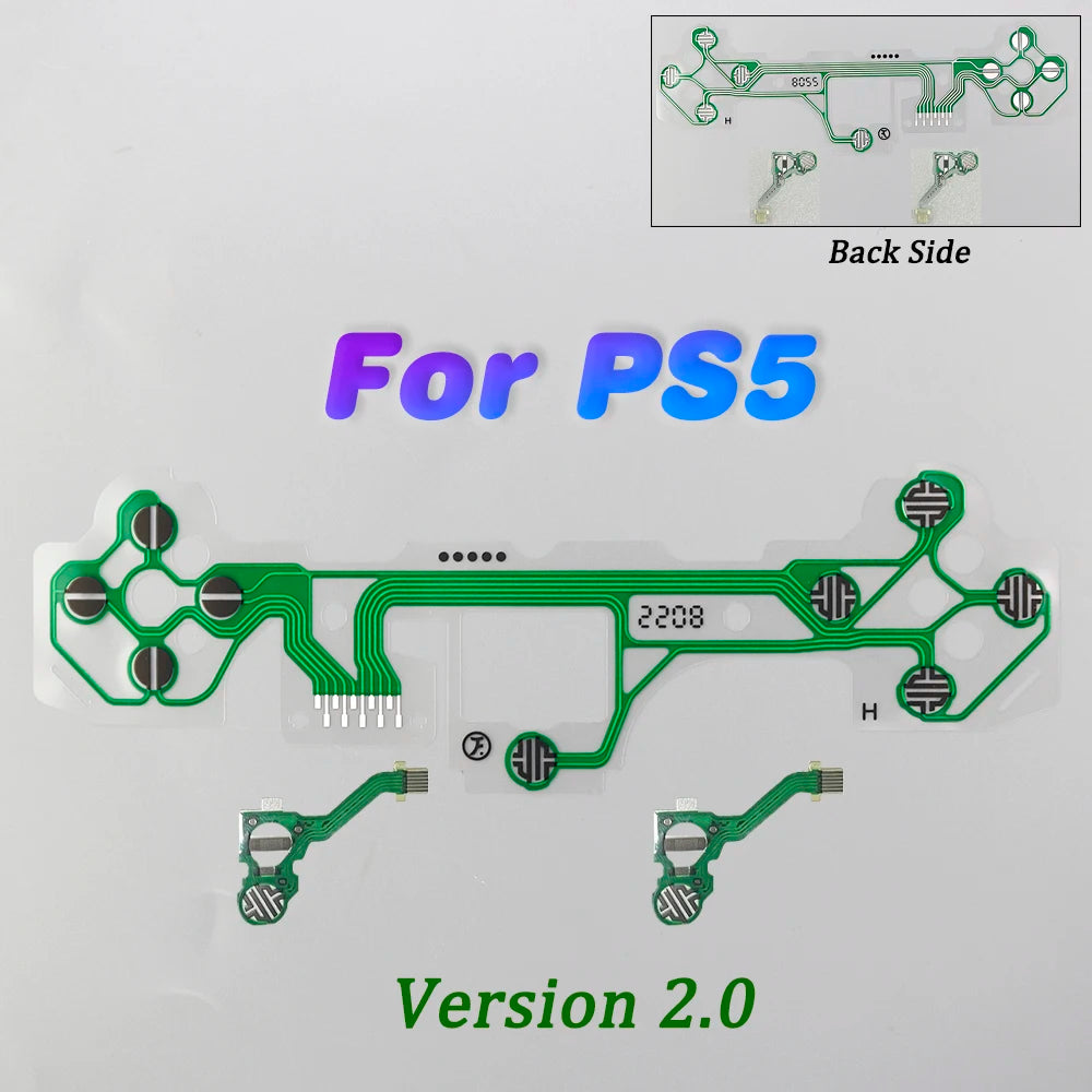 1Pc Button Ribbon Circuit Board for PS3 PS4 Pro PS5 Controller | Conductive Film Keyp lifestyle view