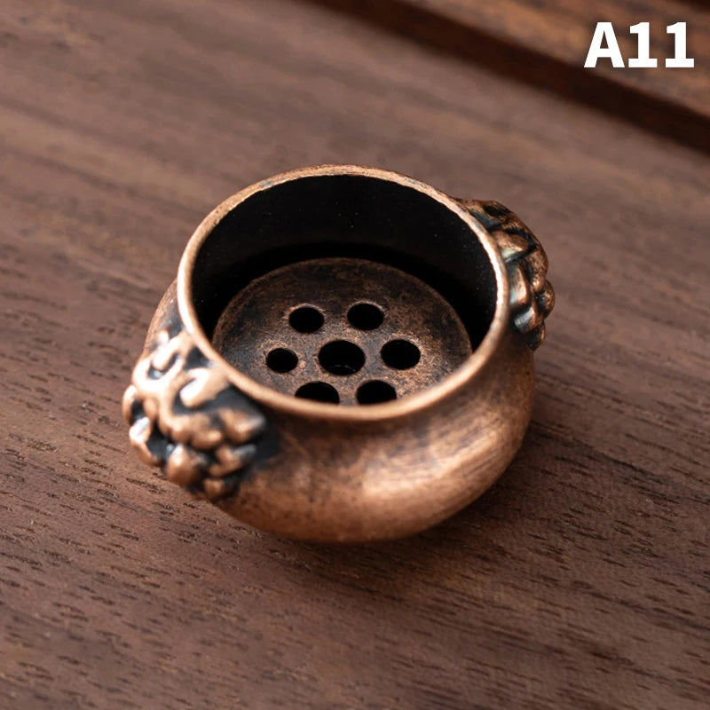 Dragon Turtle Incense Holder | Brass Alloy Incense Burner with Snail Sculpture alternate view
