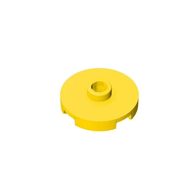 Gobricks GDS-1041 Tile Round 2x2 with Open Stud | Compatible Building Block for DIY E alternate view