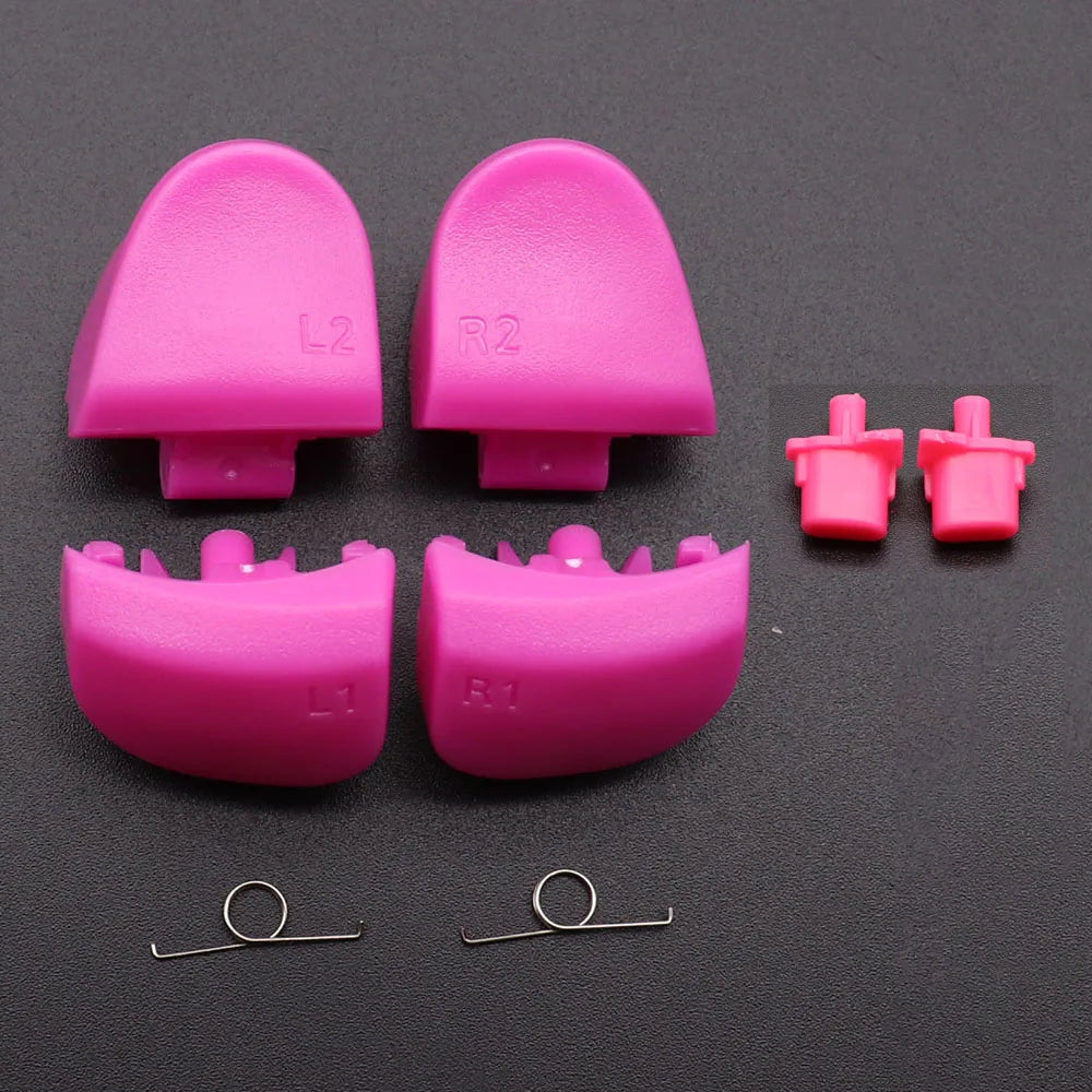 PS5 V3 BDM-030 Controller L1 R1 L2 R2 Trigger Buttons and Springs Replacement Set | additional angle