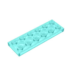 Plate 2 x 6 Building Block | Compatible Building Brick for DIY Creations alternate view