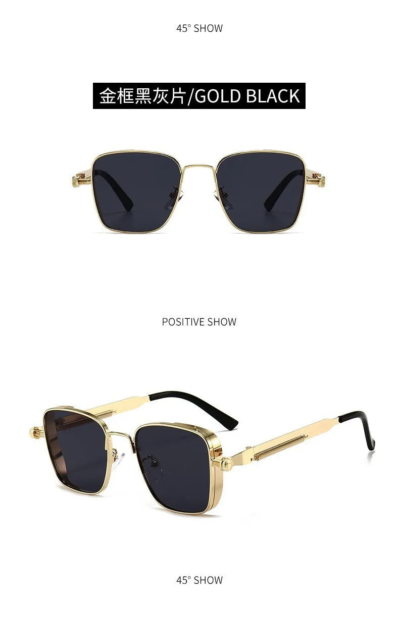 2025 Polarized Sunglasses | Men’s High-End Alloy Frame Fashion Eyewear with UV Protec alternate view