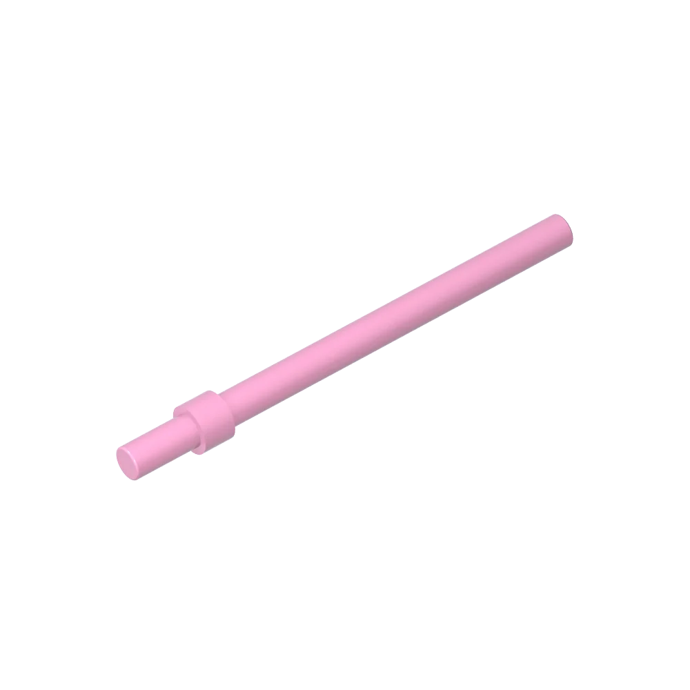 Gobricks GDS-905 Bar 6L with Stop Ring | Technical Building Block Piece Compatible wi alternate view