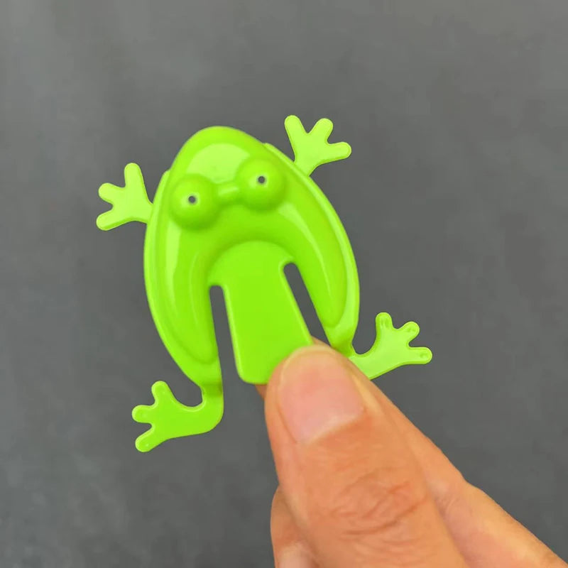 12/24/36pcs Mixed Color Jumping Frog Bounce Fidget Toys Antistress Relieve Family G additional angle