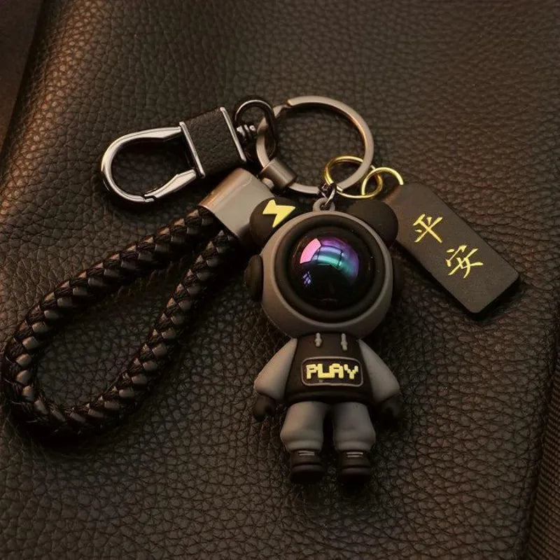 Starry Sky Cartoon Car Keychain Pendant