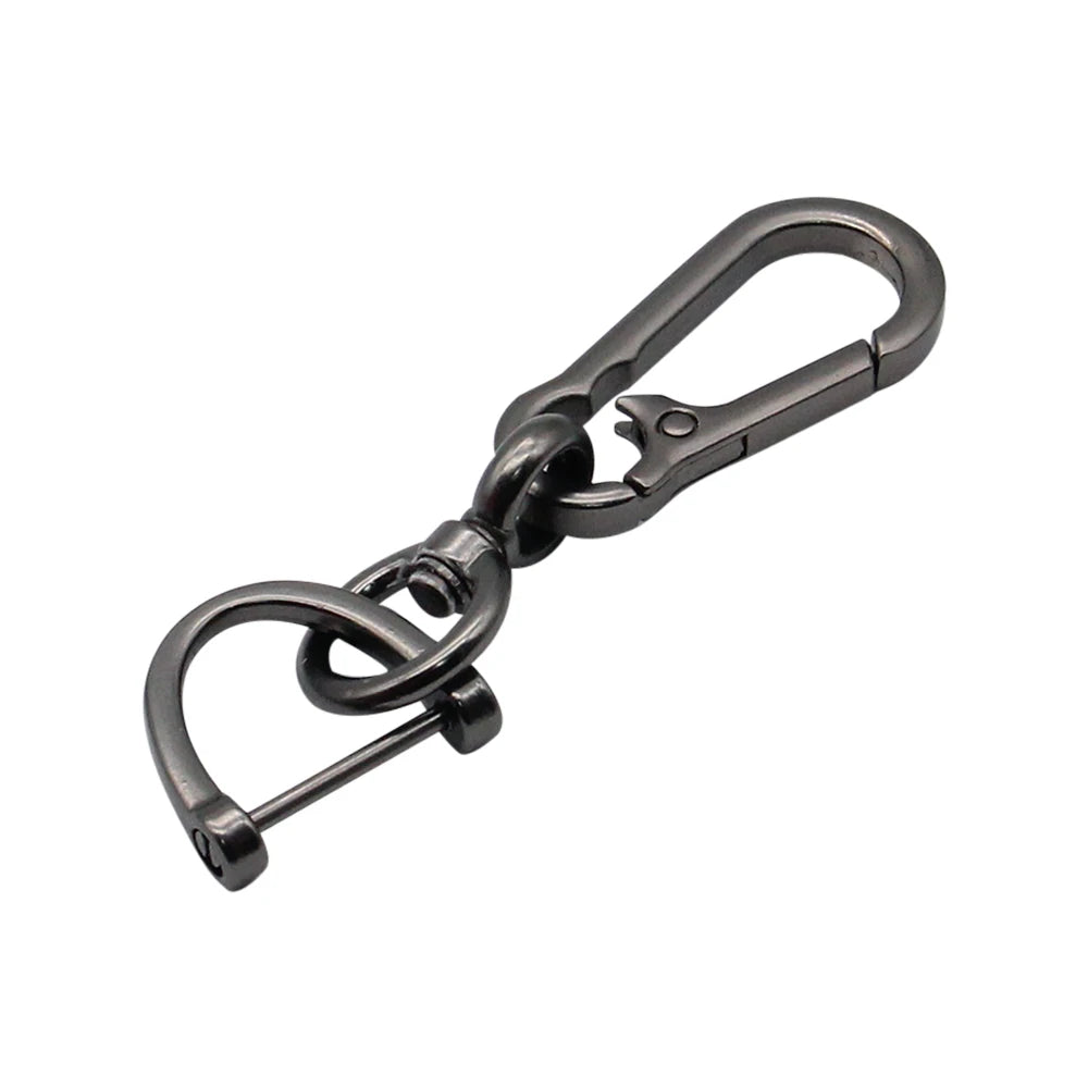 Anti-Lost Car Key Pendant | Creative Simple Stainless Steel Keychain with Strong Ca additional angle