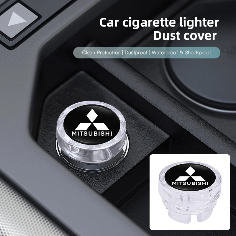 Mitsubishi Cigarette Lighter Dust Cap | Power Port Dustproof Cover Plug additional angle