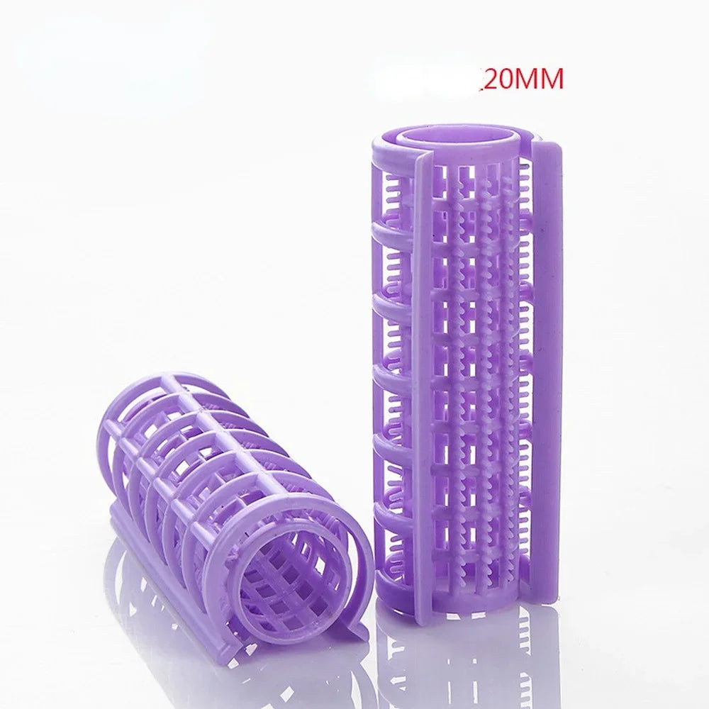 6/8/10/12/14Pcs Heatless Hair Curler Set | No Heat Hair Rollers for Root Perms and Ba lifestyle view