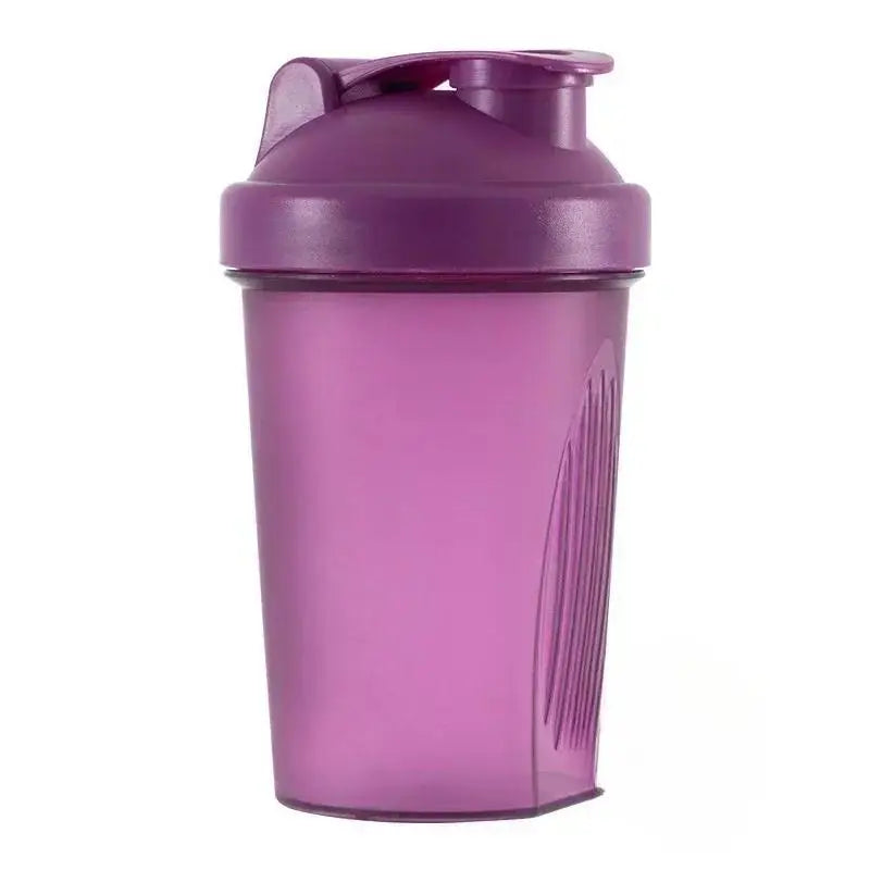 New 400ML Blender Shaker Bottle with Stainless Ball BPA Free Plastic Protein Shakes L alternate view