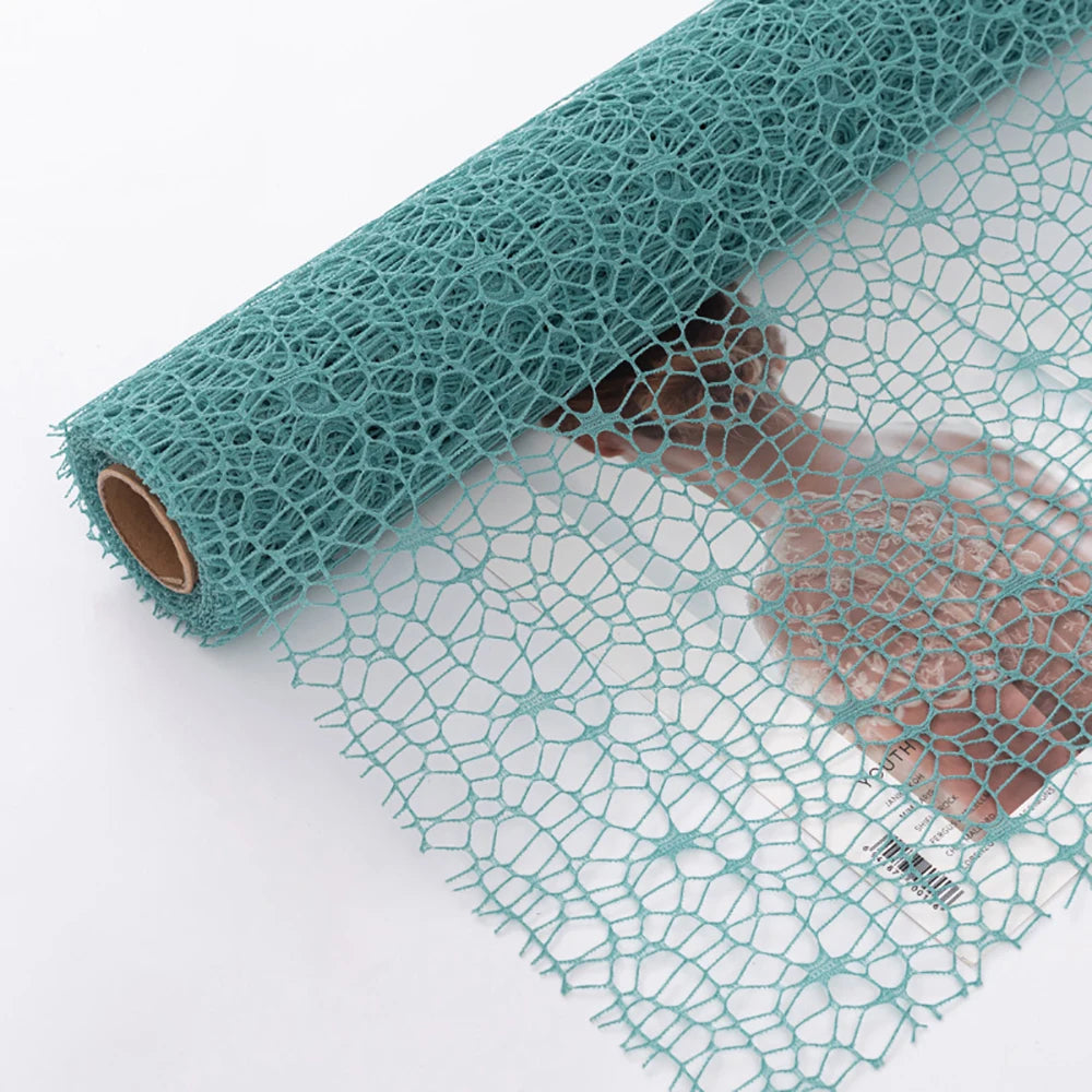 1 Roll Korean Style Jacquard Net Ribbon | Flower Bouquet Packaging DIY Material alternate view