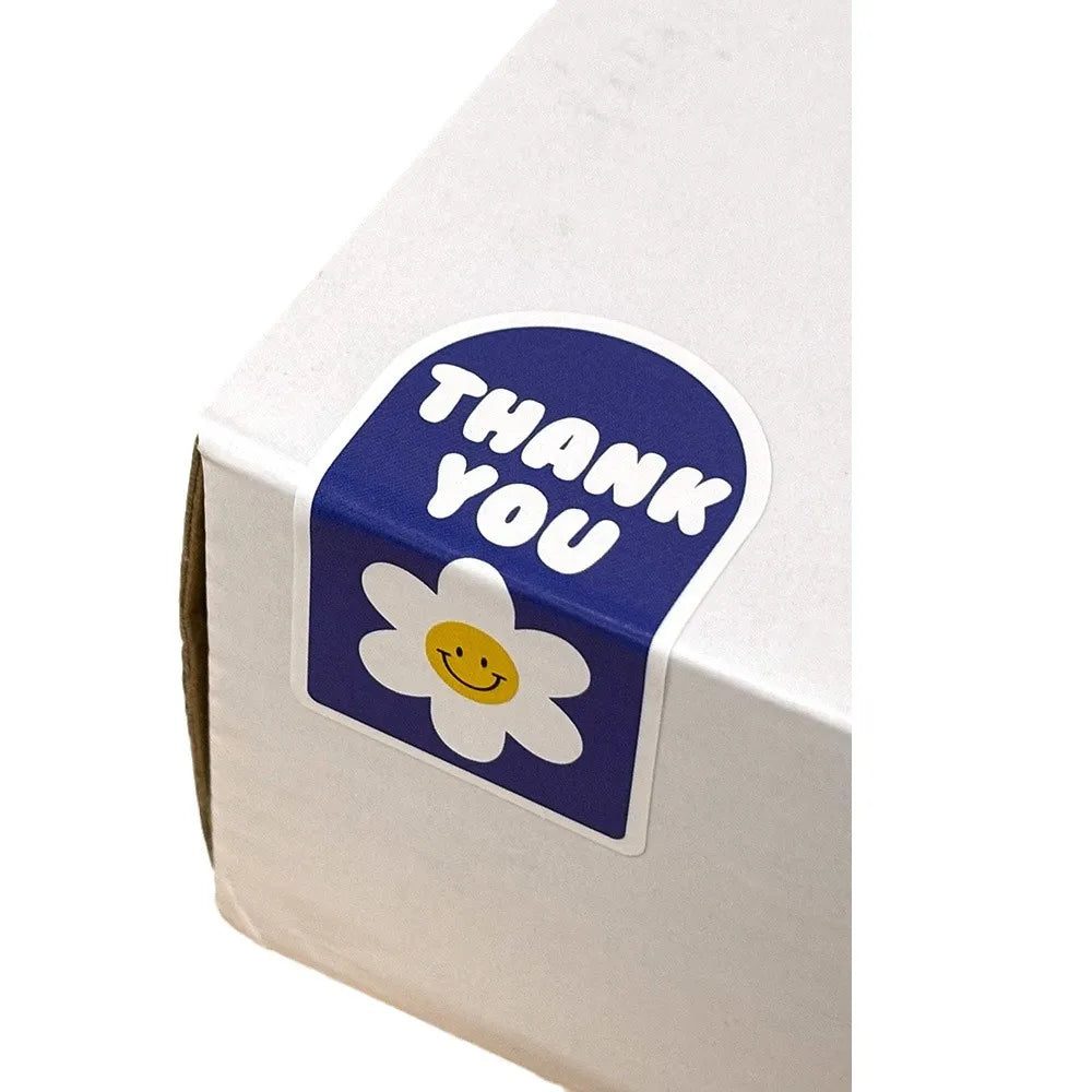 100pcs Thank You Sticker Seals | Small Business Gift Box Packaging Decor alternate view
