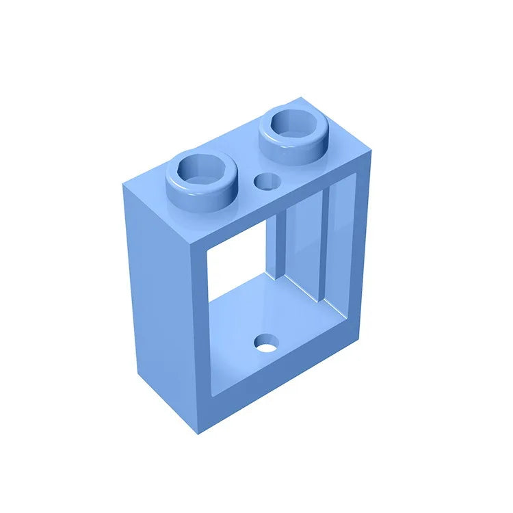 Gobricks GDS-783 Frame 1x2x2 Window | Compatible Building Block for DIY Projects additional angle