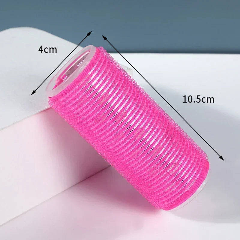 Self-Adhesive Hair Rollers for Curls | Heatless Lazy Hair Curling Tool additional angle