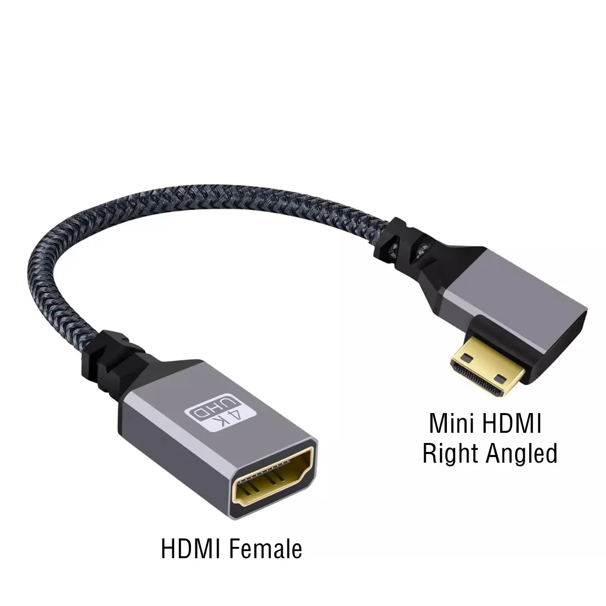 4K 60Hz HDMI-Compatible Extension Cable | Male to Female Adapter for Micro/Mini HDM additional angle