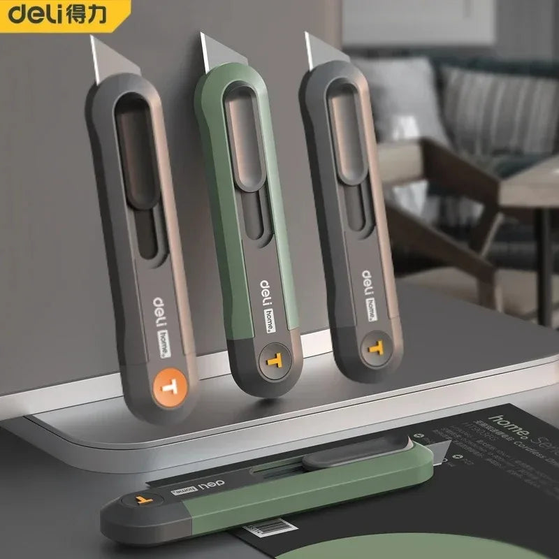 Knife 12mm/9mm/18mm/T-shape Multi-specification Carbon Steel Courier Box Cutter Knifes Office