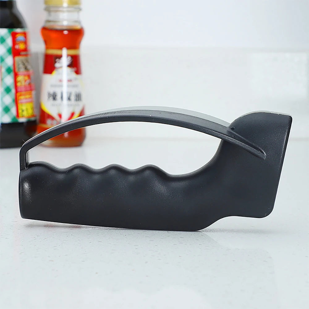 New Household Kitchen Sharpener Knife Sharpeners Convenient Manual Quick Whetstone Sharp detail view