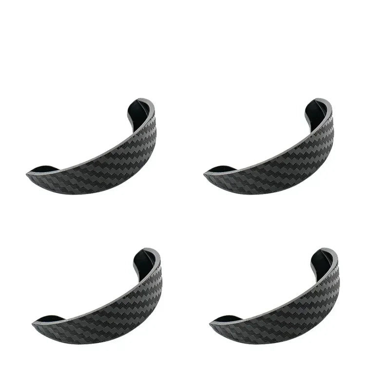 Car rear camera easy to stick protector, car reverse camera carbon fiber rain cover, waterproof, dustproof and sunscreen cover