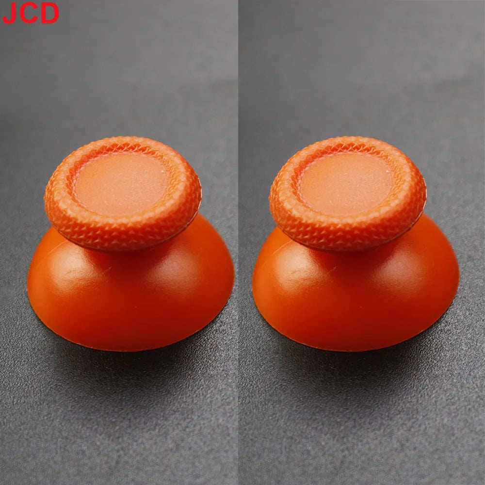 JCD 2pcs 3D Analog Joystick Stick For PS5 Controller Analogue Thumbsticks Caps Mushroo close-up view