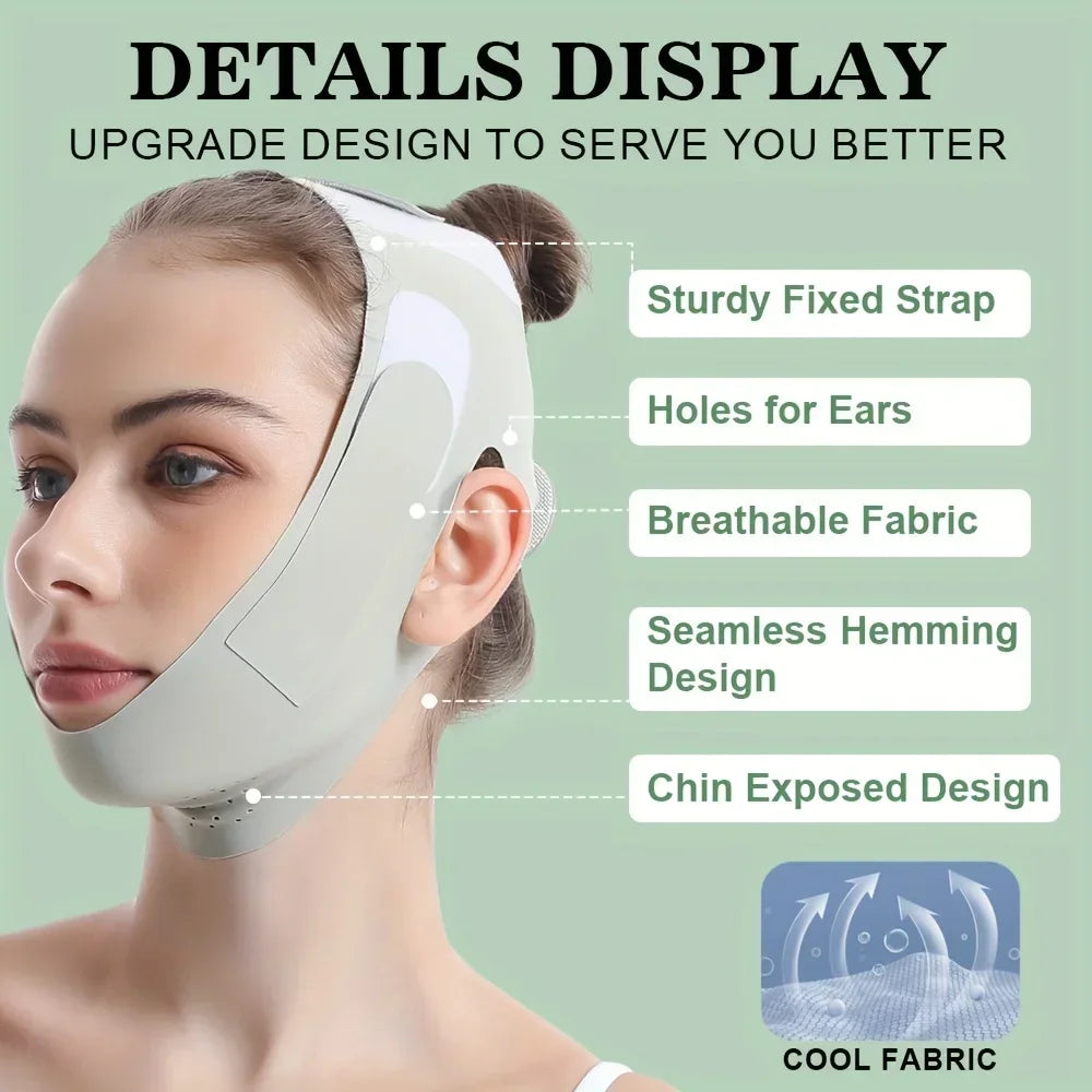 Reusable Face Slimming Bandage | V Line Face Shaper for Chin and Cheek Lift detail view