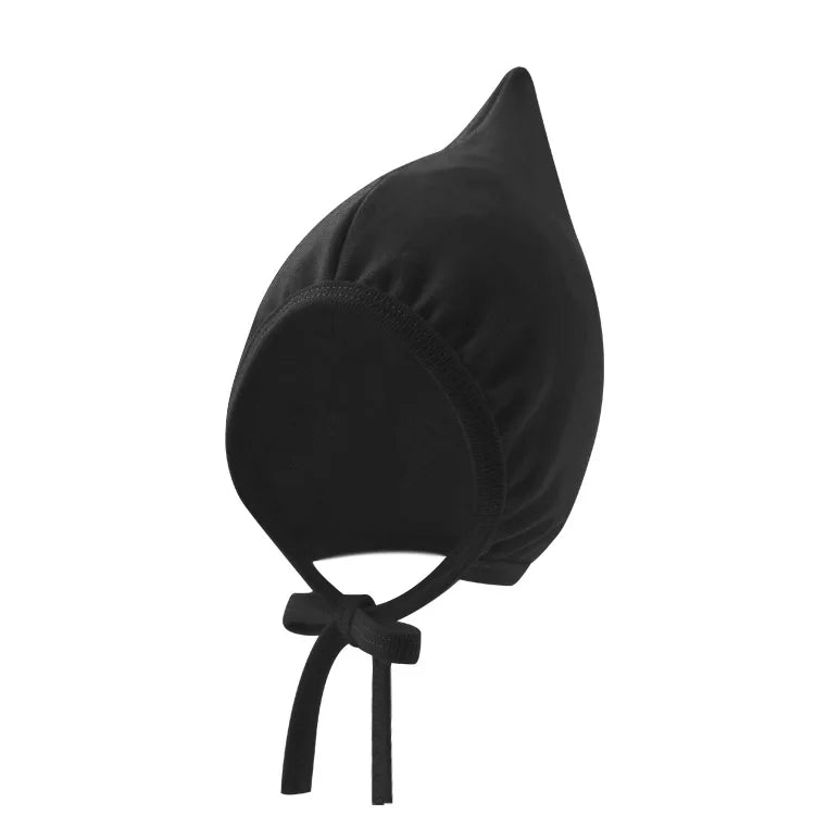 Cotton Newborn Elf Hat for Baby Boys and Girls | Soft Unisex Beanie for 0-12 Months lifestyle view