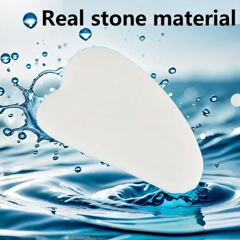 Resin Gua Sha Stone | Face Roller and Gouache Scraper Tool additional angle