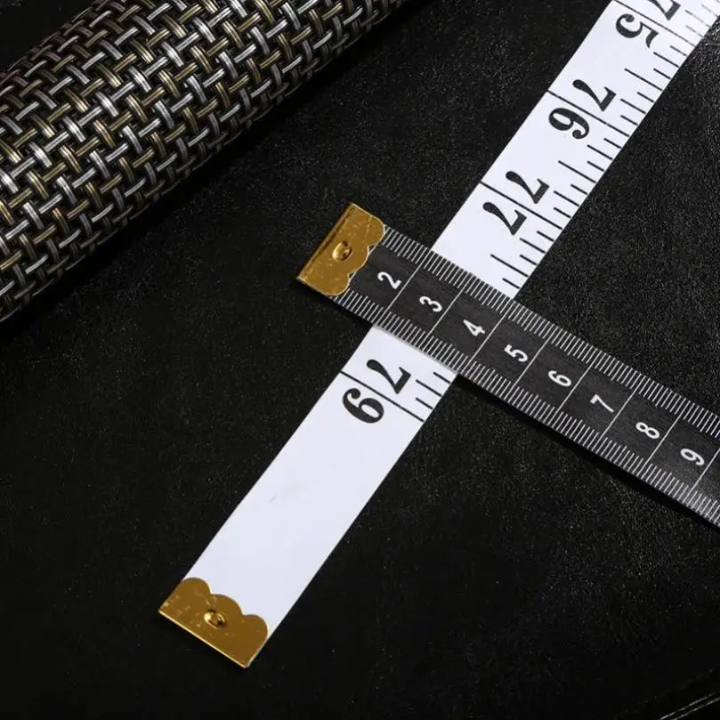 Fiberglass Tape Measure 2m | Soft Sewing Ruler with Dual Scale close-up view