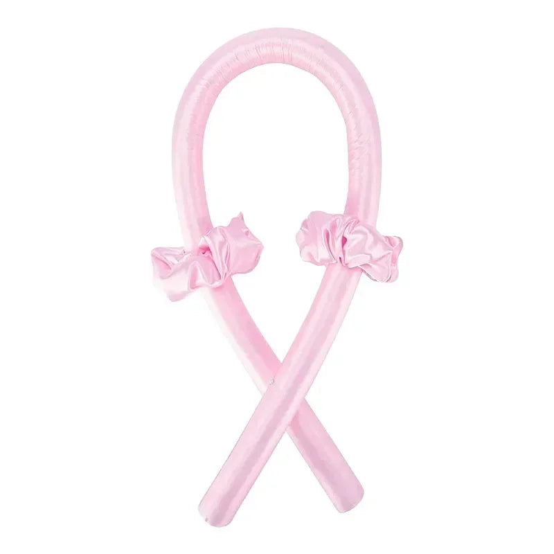 Heatless Curling Rod Headband | No Heat Hair Curler for Soft Sleeping Curls lifestyle view