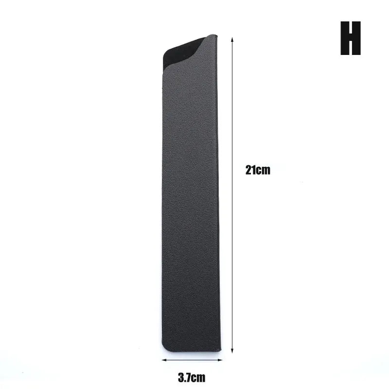 Heavy Duty Knife Sheath Protector | Durable ABS Plastic Chef Knife Sleeve additional angle