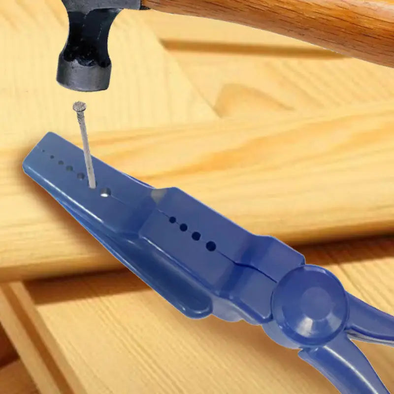 Nail Safety Pliers | Portable Finger Protector for Hammering alternate view