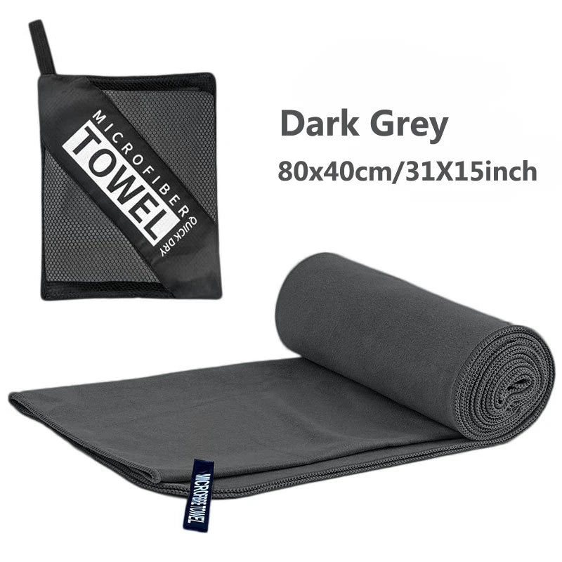Quick-Drying Microfiber Camping Towel Super Absorbent Gym/Swimming Towel 40x80cm Ligh alternate view
