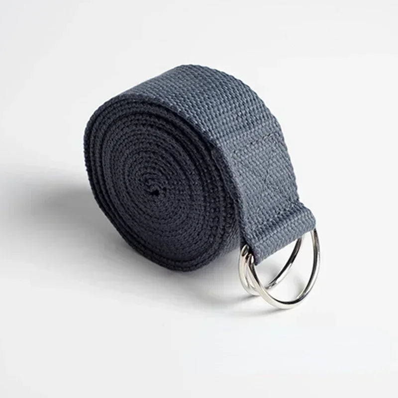 Yoga Strap with D Ring Buckle | Adjustable Stretching Belt for Flexibility alternate view