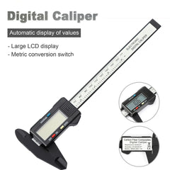 1PC Mini Plastic Vernier Caliper | 0 to 150mm Student Measuring Tool detail view
