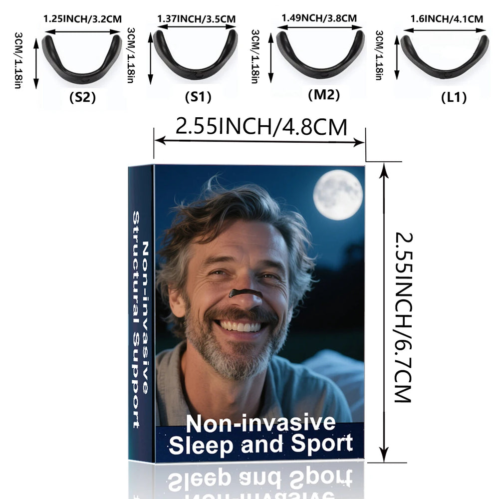 Nasal Dilator for Exercise and Daily Use | Magnetic Nasal Strips for Better Breathing detail view