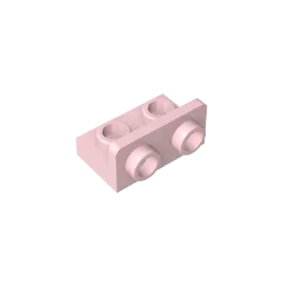Gobricks GDS-643 Bracket 1 x 2 - 1 x 2 Inverted | Compatible Building Block for Lego 9 close-up view