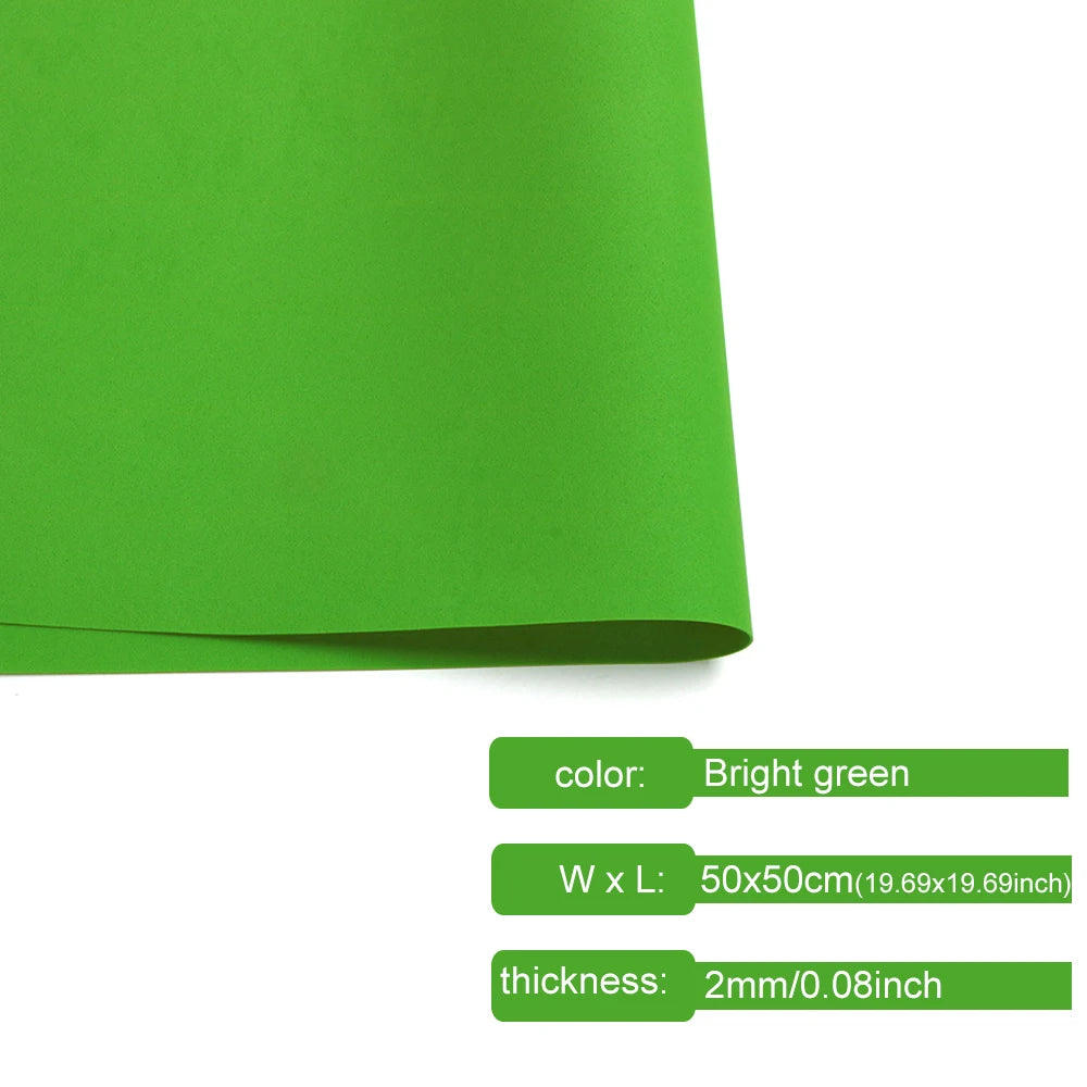 Colorful EVA Foam Sheets 2mm | 50x50cm Craft Foam Paper for DIY Projects close-up view