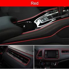 Universal Car Moulding Decoration Flexible Strips 5M/3M/1M Interior Auto Mouldings Car Cover Trim Dashboard Door Car-styling